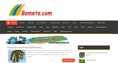 Desktop Screenshot of bomets.com